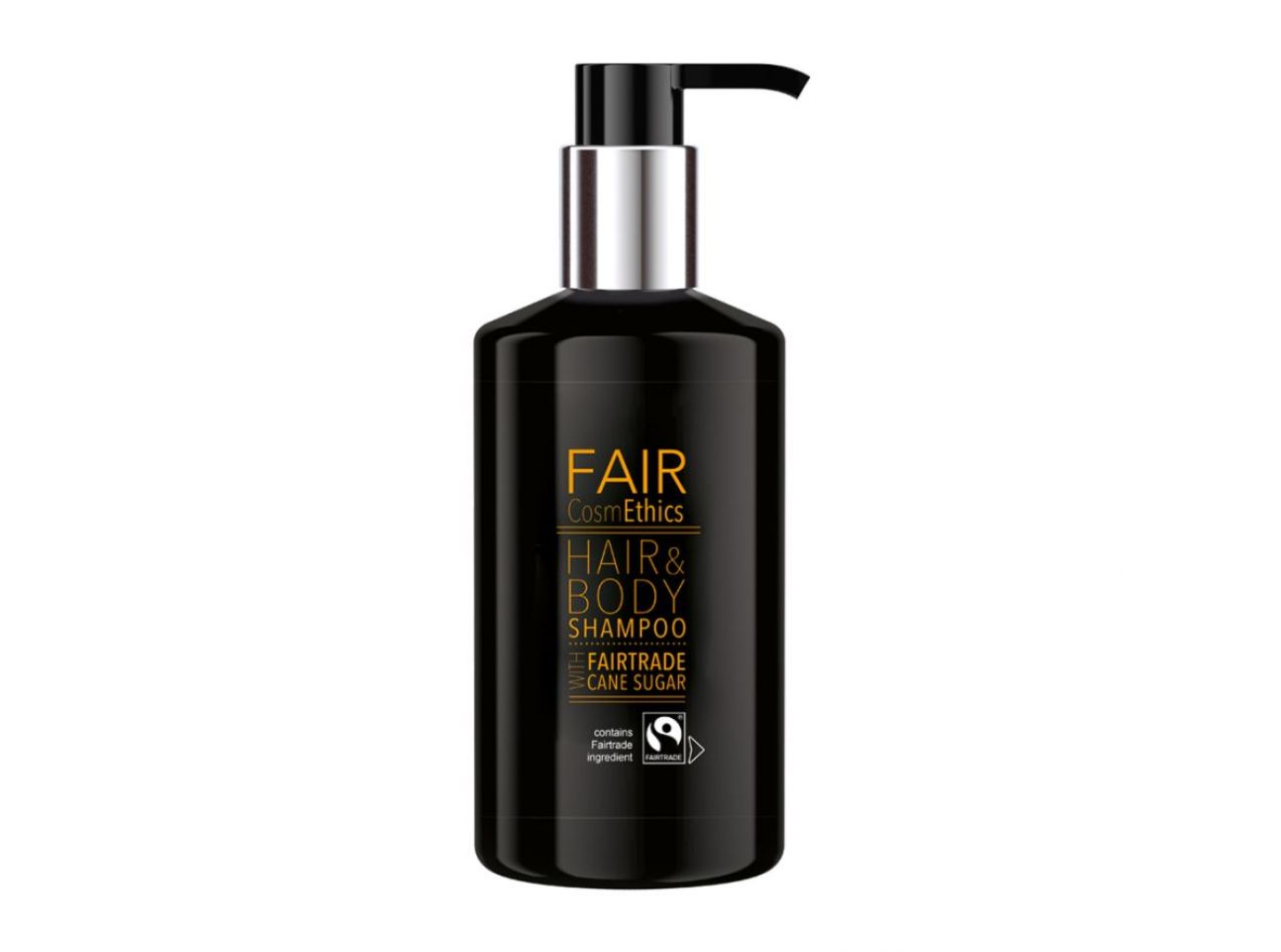 Fair CosmEthics - Duschgel für Haare und Körper, Pumpspender, 300ml