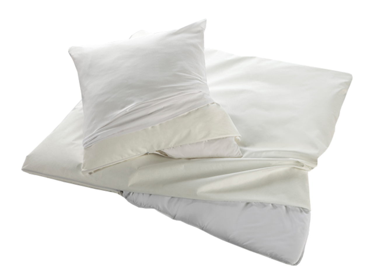 Sleepcare Hygienebezüge Weiss 50 x 70 cm | B-Ware
