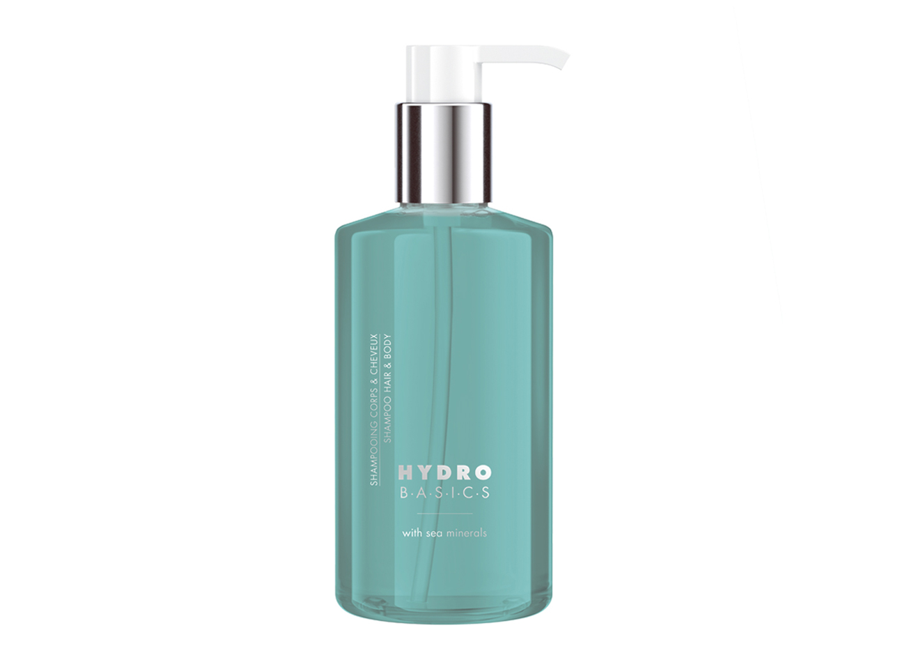 Hydro Basics Haar & Körper Shampoo - Pumpspender, 300 ml