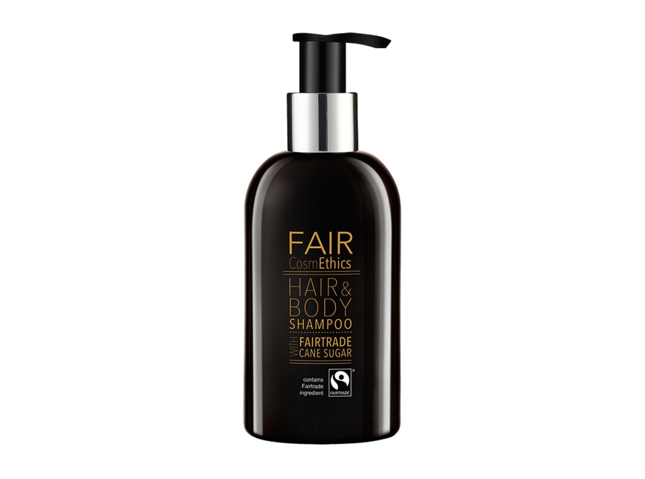 FAIR CosmEthics - Duschgel für Haare und Körper im Pumpspender, 300 ml