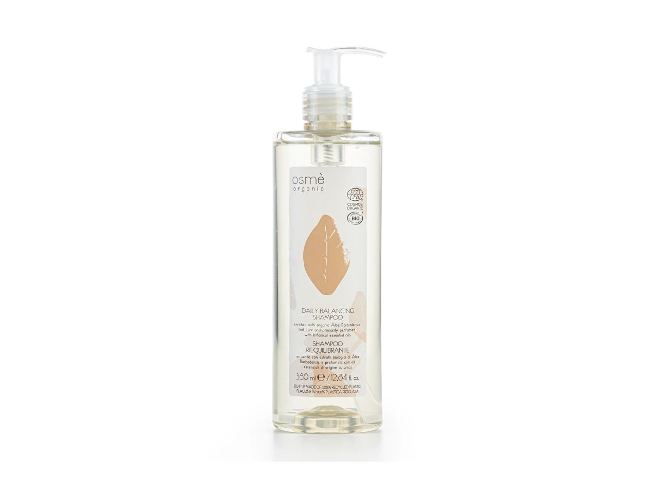 Osmè Mildes Shampoo Bio Zertifiziert (380 ml)