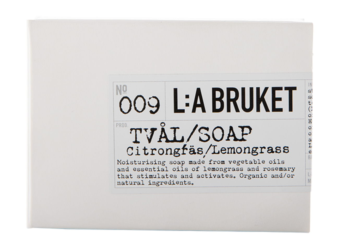 009 Bar Soap Lemongrass 120 g