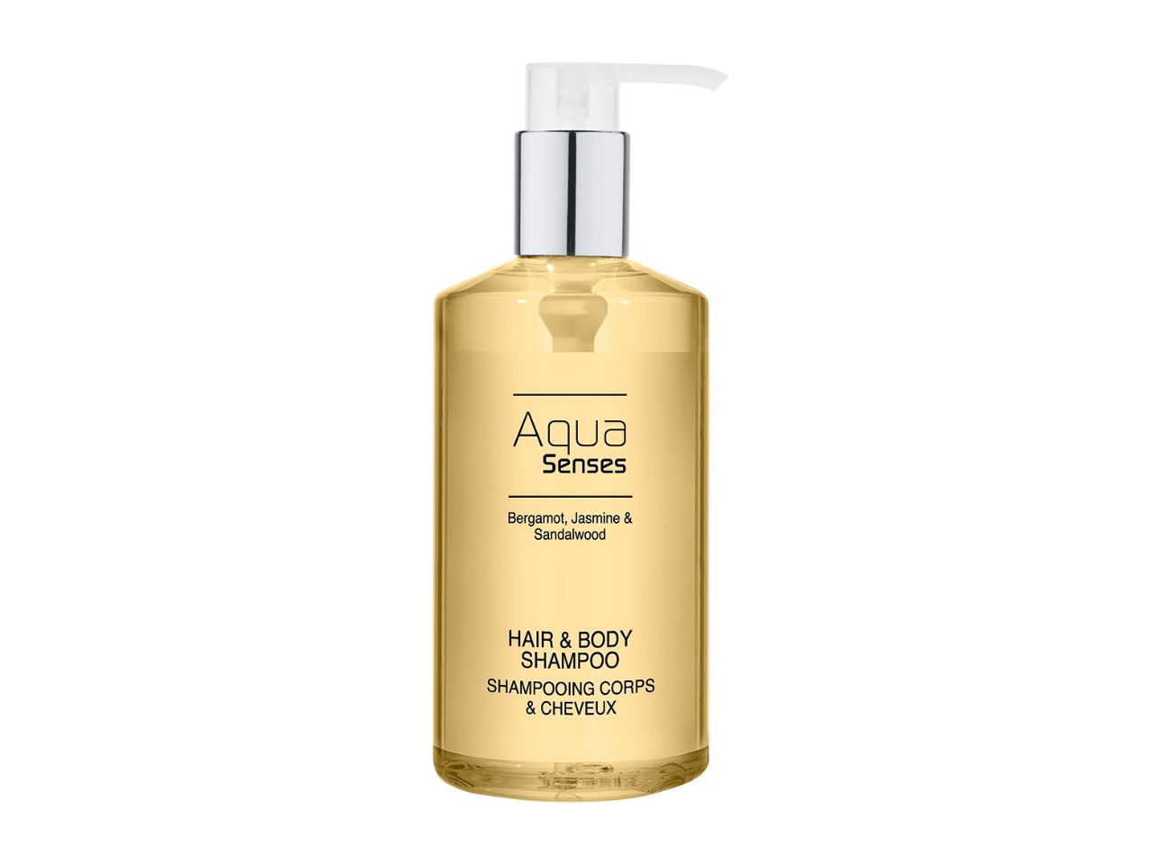 Aqua Senses - Haar- & Körpershampoo im Pumpspender, 300ml