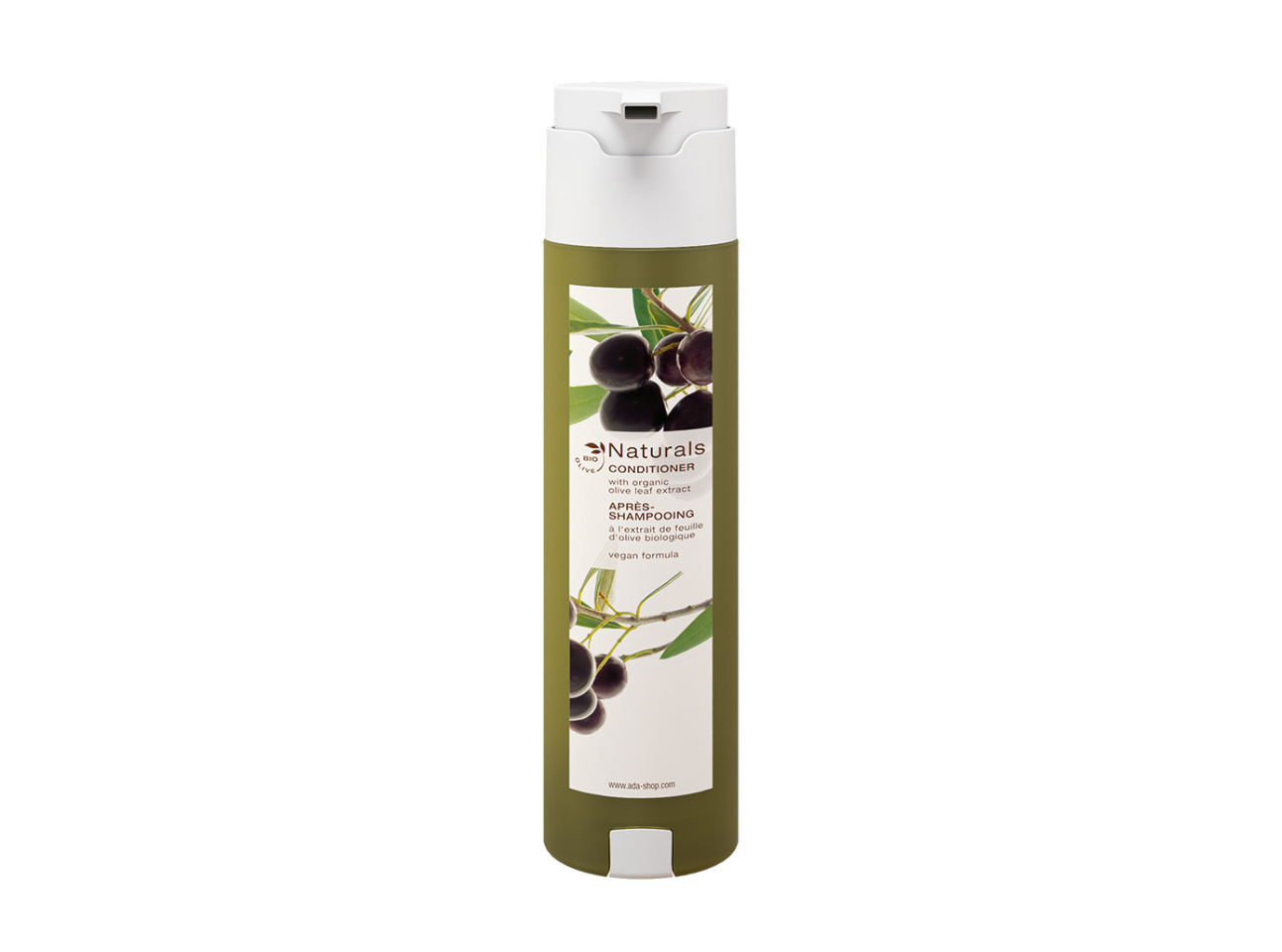 Naturals - Veganer Conditioner mit Bioextrakt aus Olivenblättern, SHAPE-Spender, 300 ml
