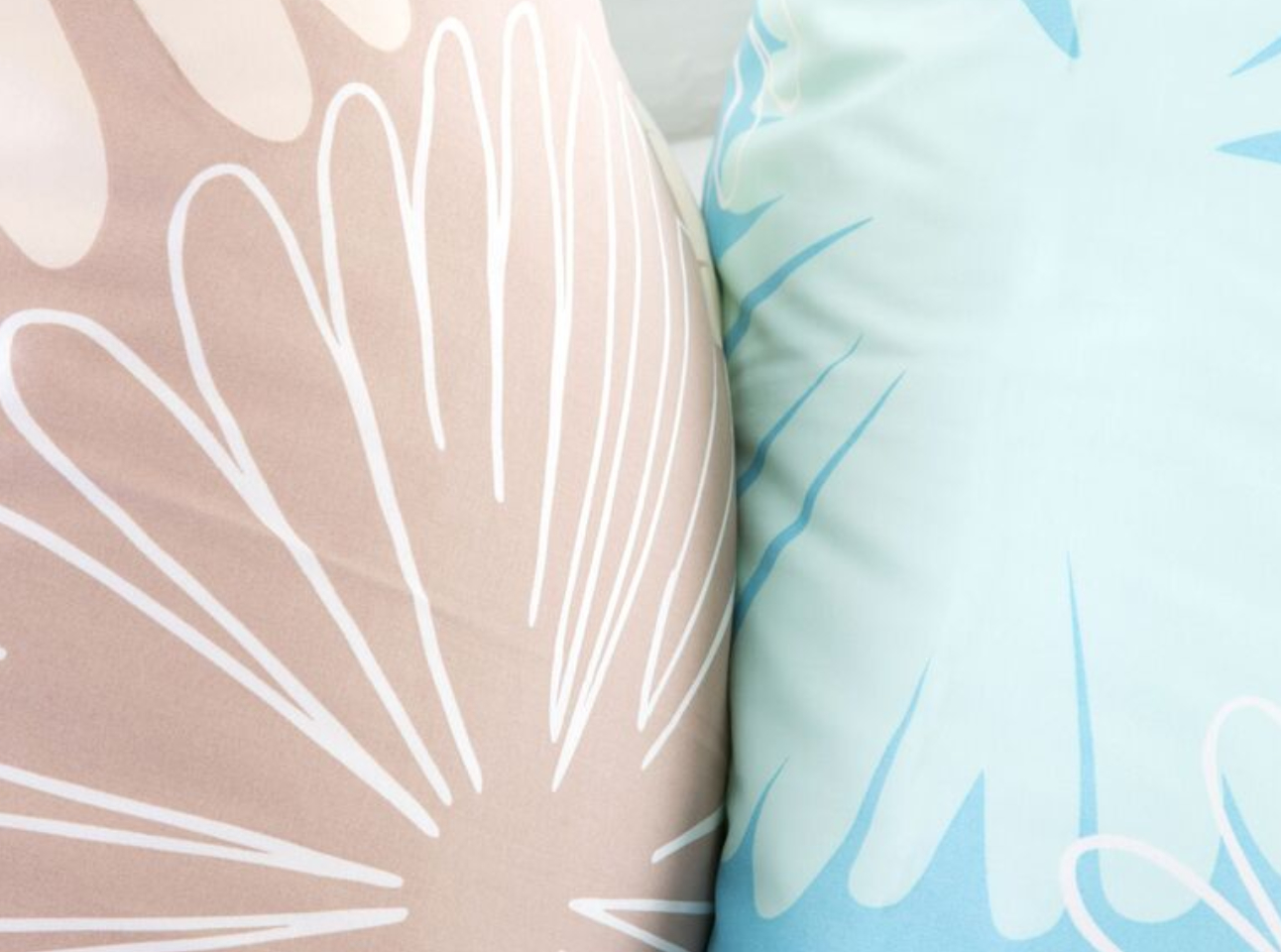 Renforcé print bedding in floral design
