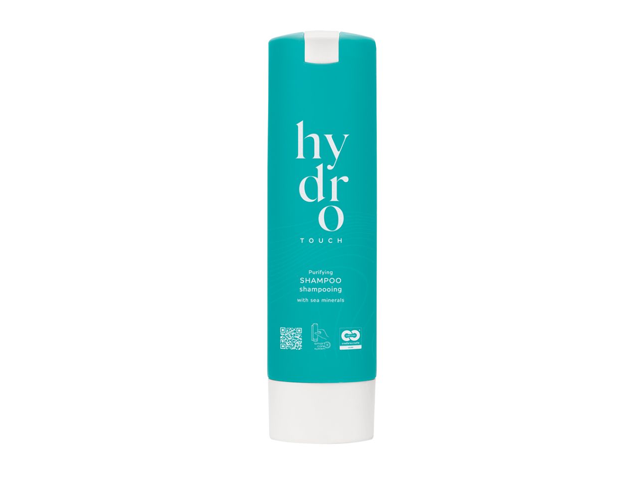 HYDRO TOUCH - Shampoo mit Meeresmineralien, wiederbefüllbarer Smart Care Spender, 300 ml