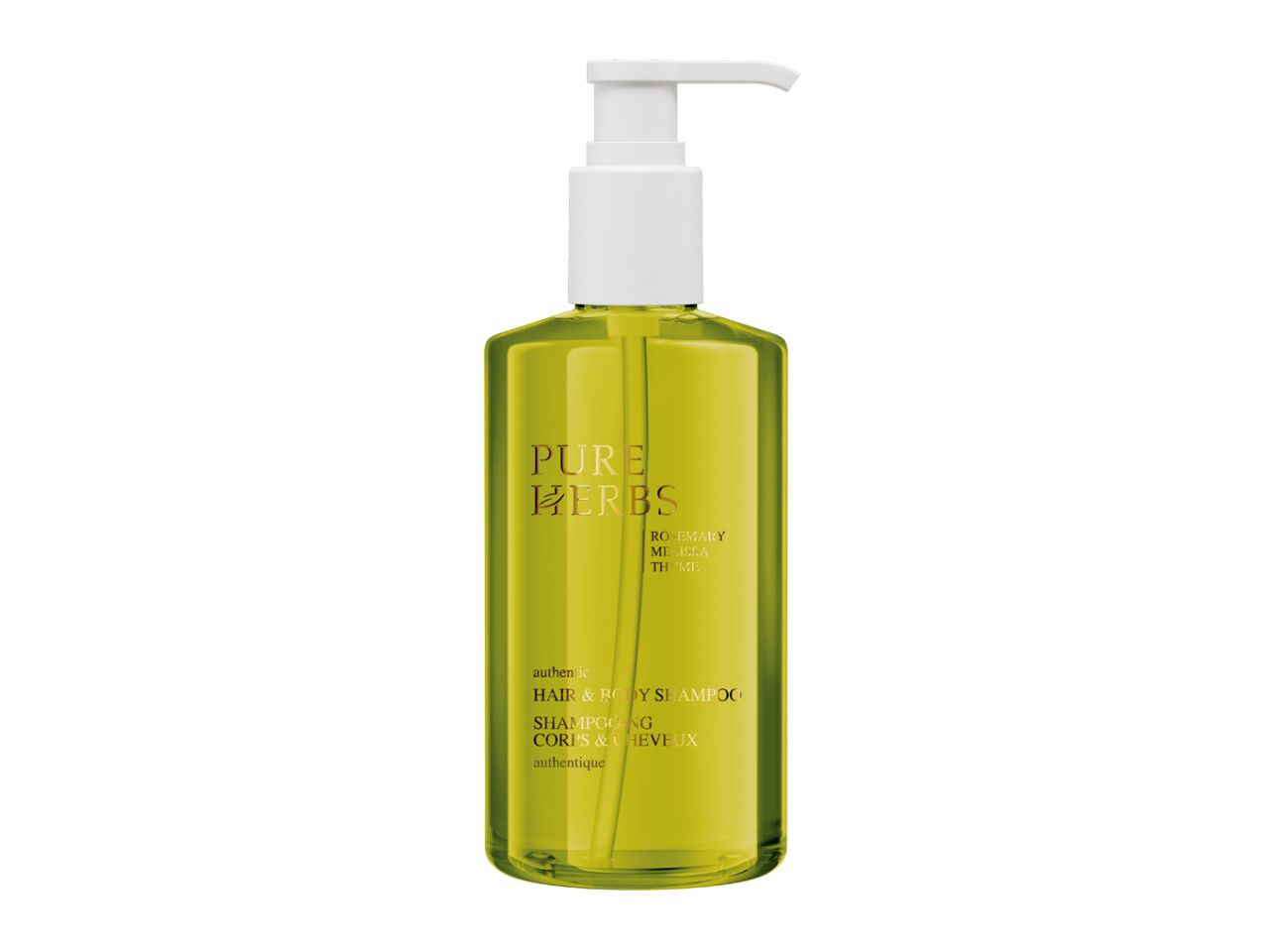 Pure Herbs Hair & Body Shampoo - Pump Dispenser, 300ml