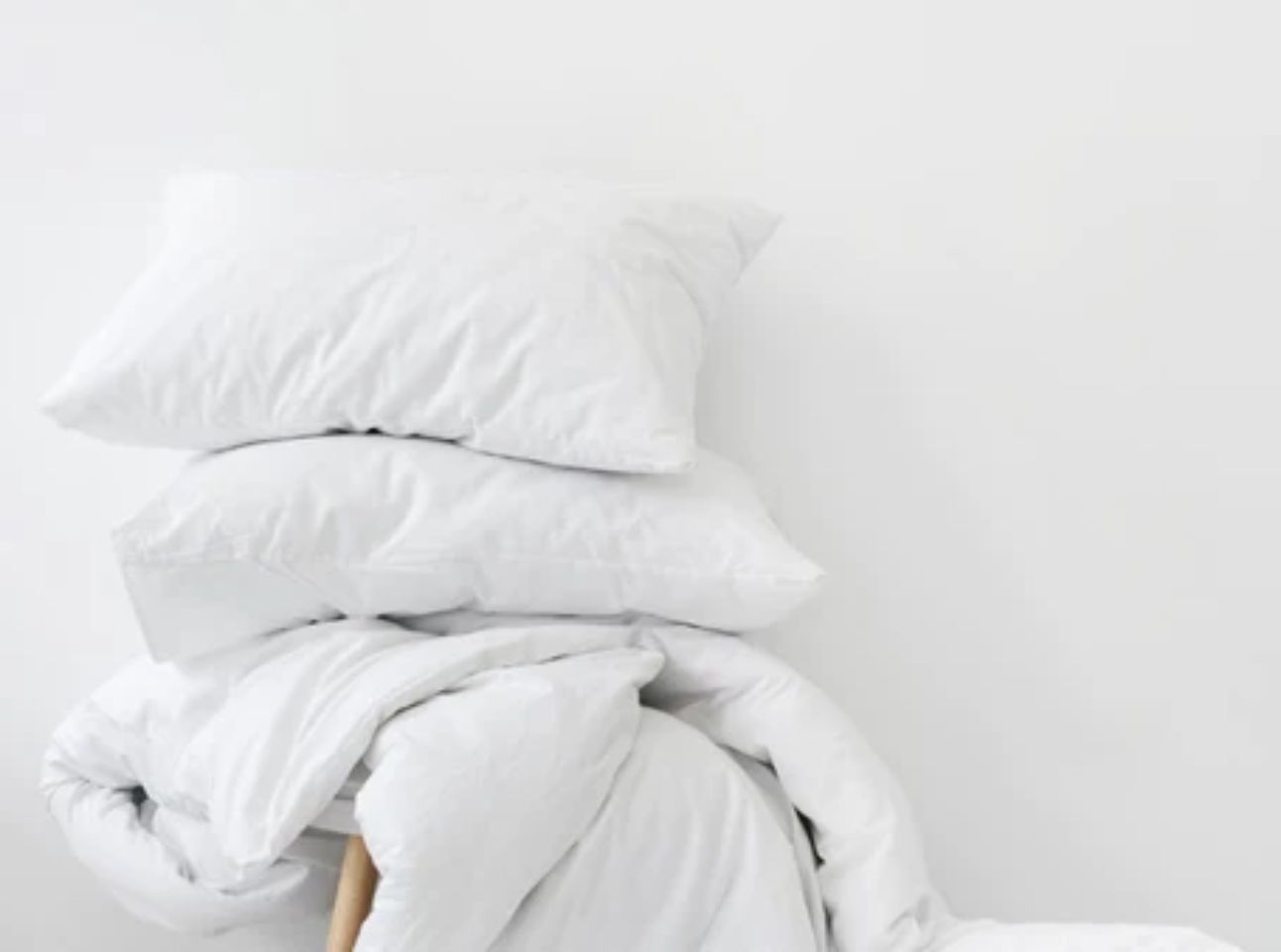 Leinlux linen bed linen white (size : 80 x 80 cm + 200 x 200 cm) I B-goods