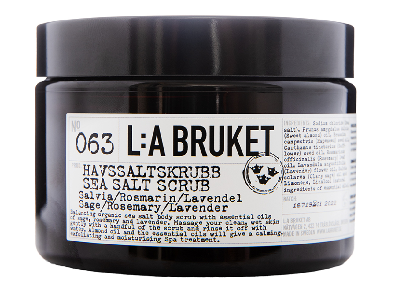 063 Sea Salt Scrub Sage/Rosemary/Lavender 420 g